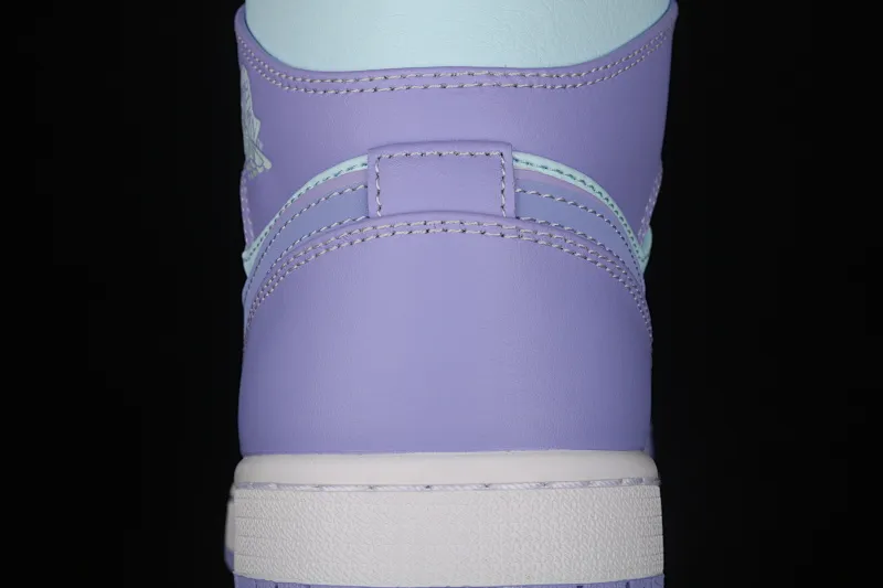 All categories Air Jordan Jordan series basketball shoes Air Jordan 1 Mid G version pure original Air Jordan 1 Mid SE AJ1 Joe 1 Violet 554724-500